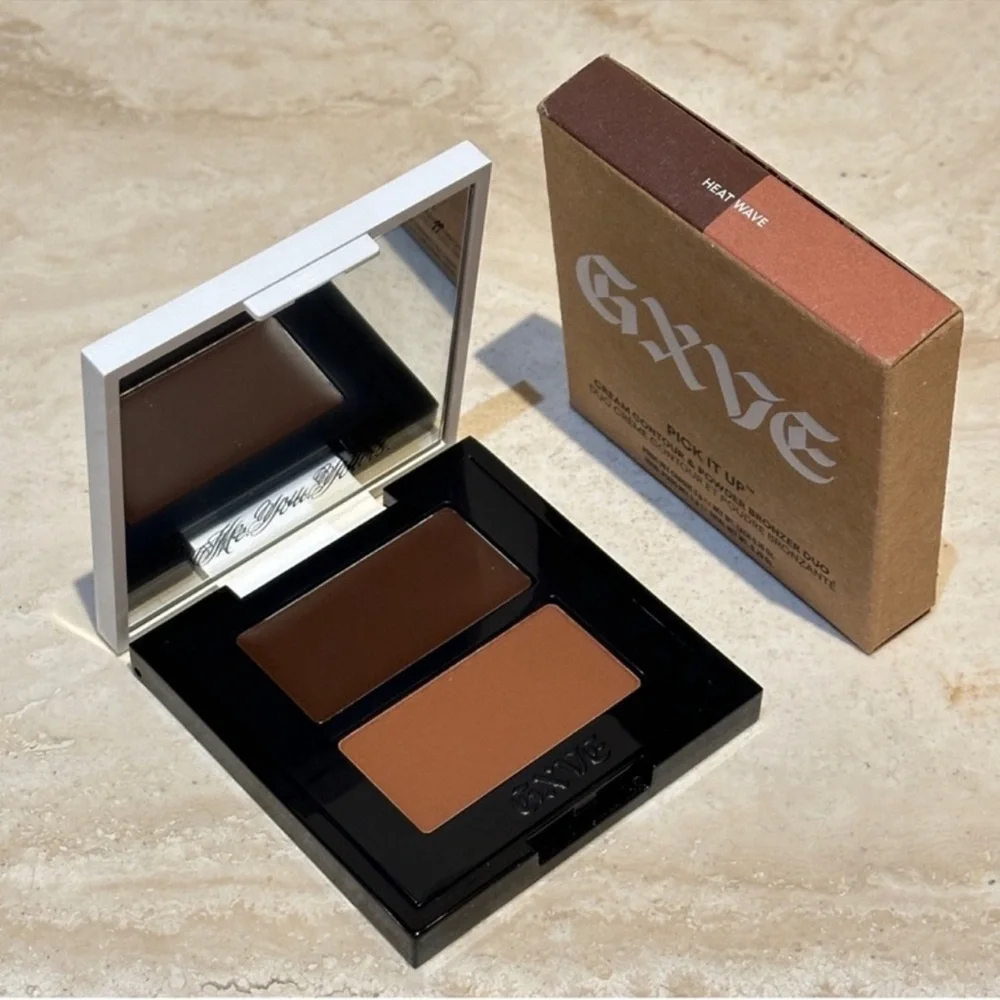 GXVE BY GWEN STEFANI Pick It Up Contour & Talc-Free Powder Bronzer Duo Heat Wave
